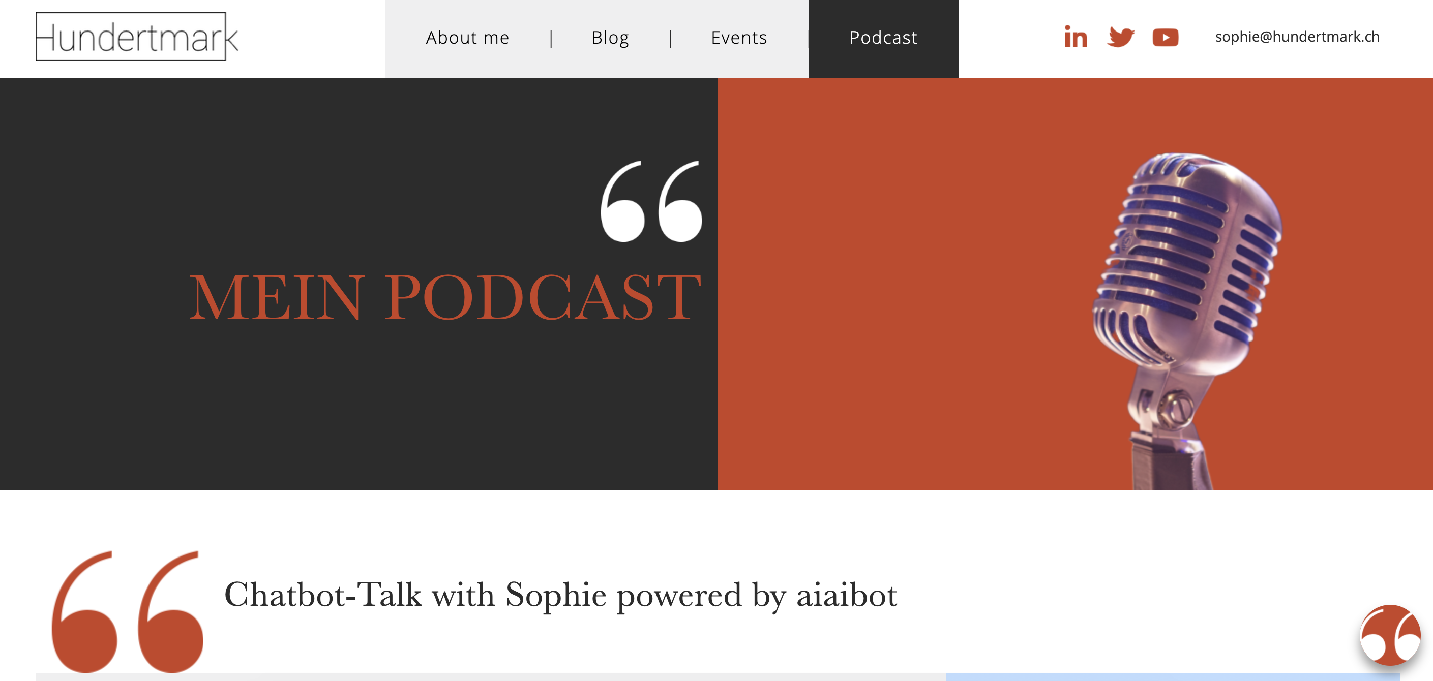 Sophie Hundertmark Podcast